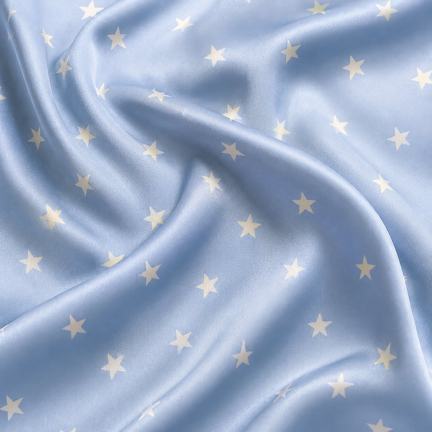 PJ-393-Satin Star Pajama Apparel, Yellow Celestial Pattern Sleeve Loungewear Sleepwear Collection Clothing
