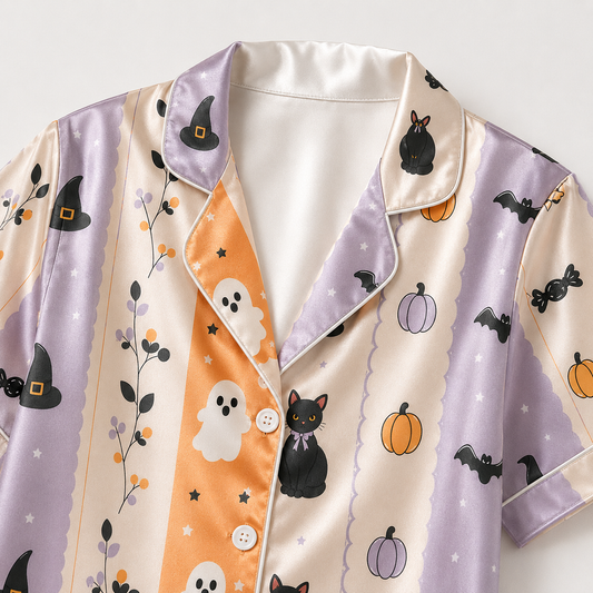 PJ-M366-Premium Artistic Mood Pajama Set With Impeccable Construction And A Deeply Atmospheric Aesthetic