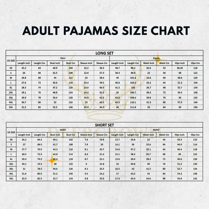 PJ-0008-Classic Satin Duck Pattern Pajama Set with Black Trim FREE SHIPING