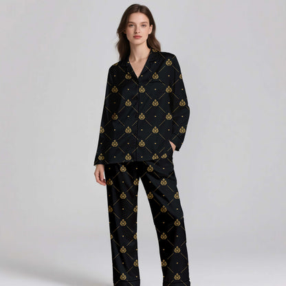 PJ-0005  - Soft Royal Silk Sleepwear
