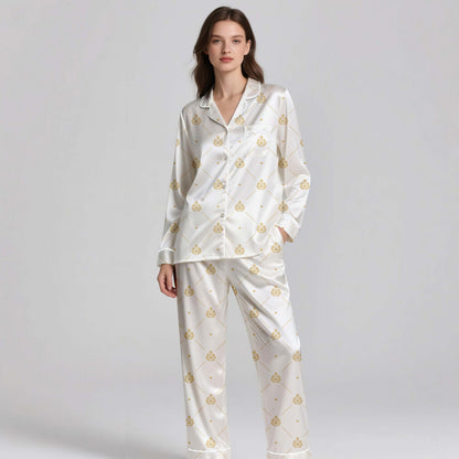 PJ-0005  - Soft Royal Silk Sleepwear