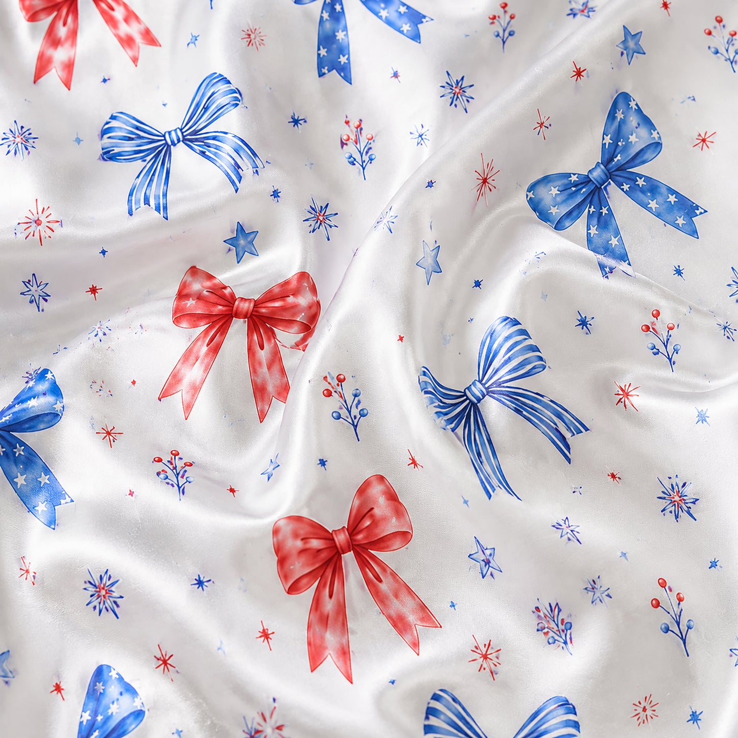 PJ-396-Creamy Poly Coquette Pajama Apparel, Sweet Stripe Printed Short Sleeve Loungewear Sleepwear Collection Attire