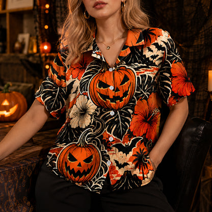 HW-636-Opulent Lounge Pajamas Showcasing Enchanted Supernatural Prints And Flawless Fabric Finish