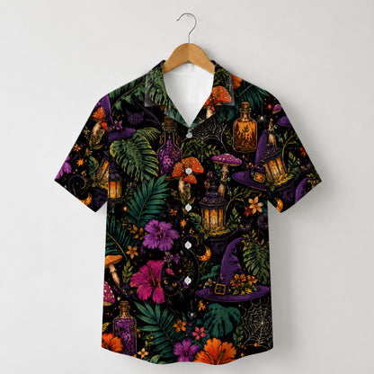 HW-640-Exquisite Minimalist Lounge Pajamas Boasting Hypnotic Haunted Illustrations And Extraordinary Refinement
