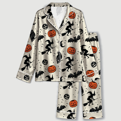 PJ-631-Elegant Sleep Sets Highlighted By Detailed Witchcraft Illustrations And Premium Construction