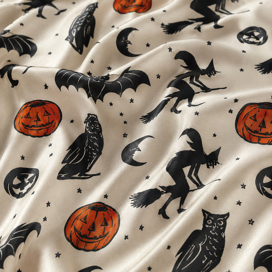 PJ-631-Elegant Sleep Sets Highlighted By Detailed Witchcraft Illustrations And Premium Construction