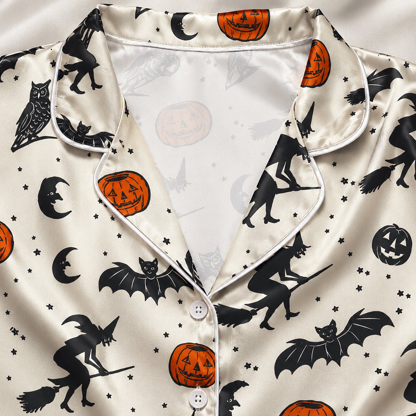 PJ-631-Elegant Sleep Sets Highlighted By Detailed Witchcraft Illustrations And Premium Construction