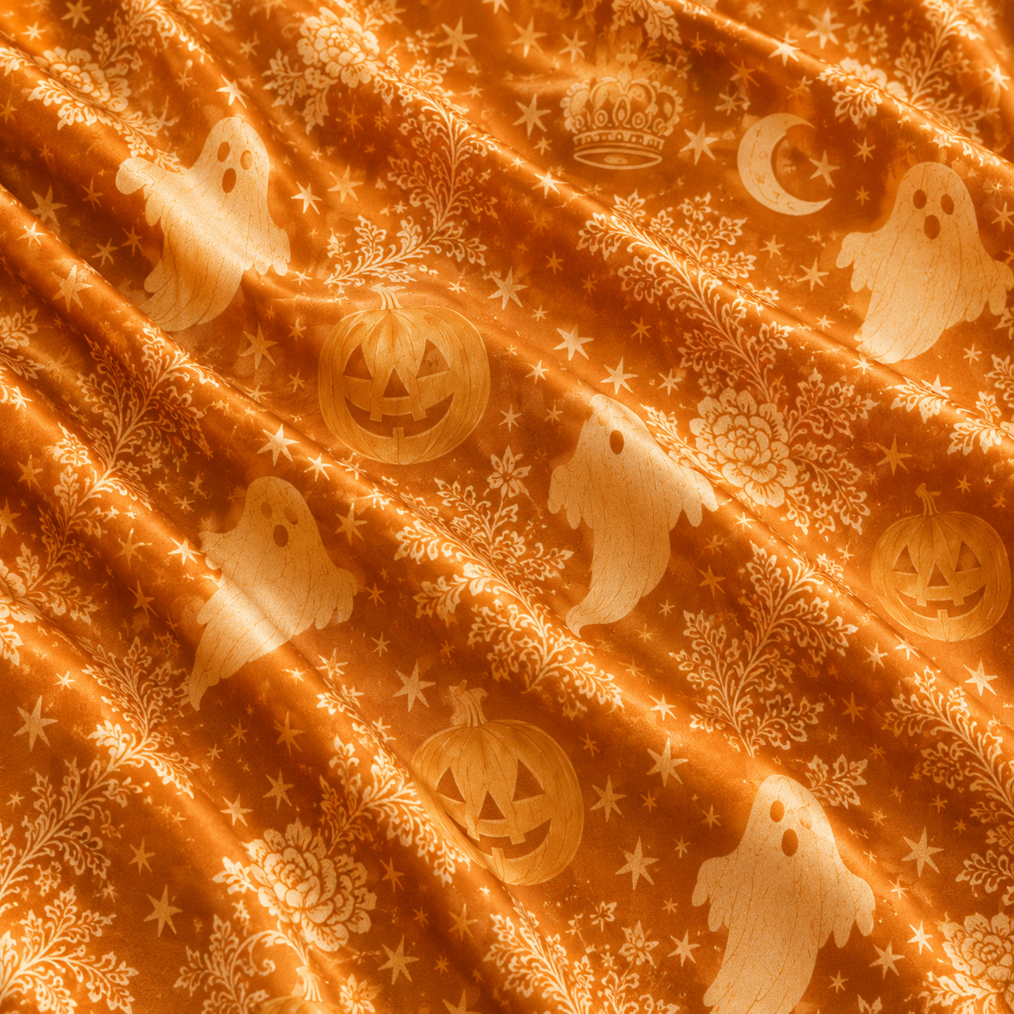 PJ-M237-Ghost Halloween Pajama Apparel, Sketchy Pattern Loungewear Sleepwear Collection Top Bottom Matching Clothing