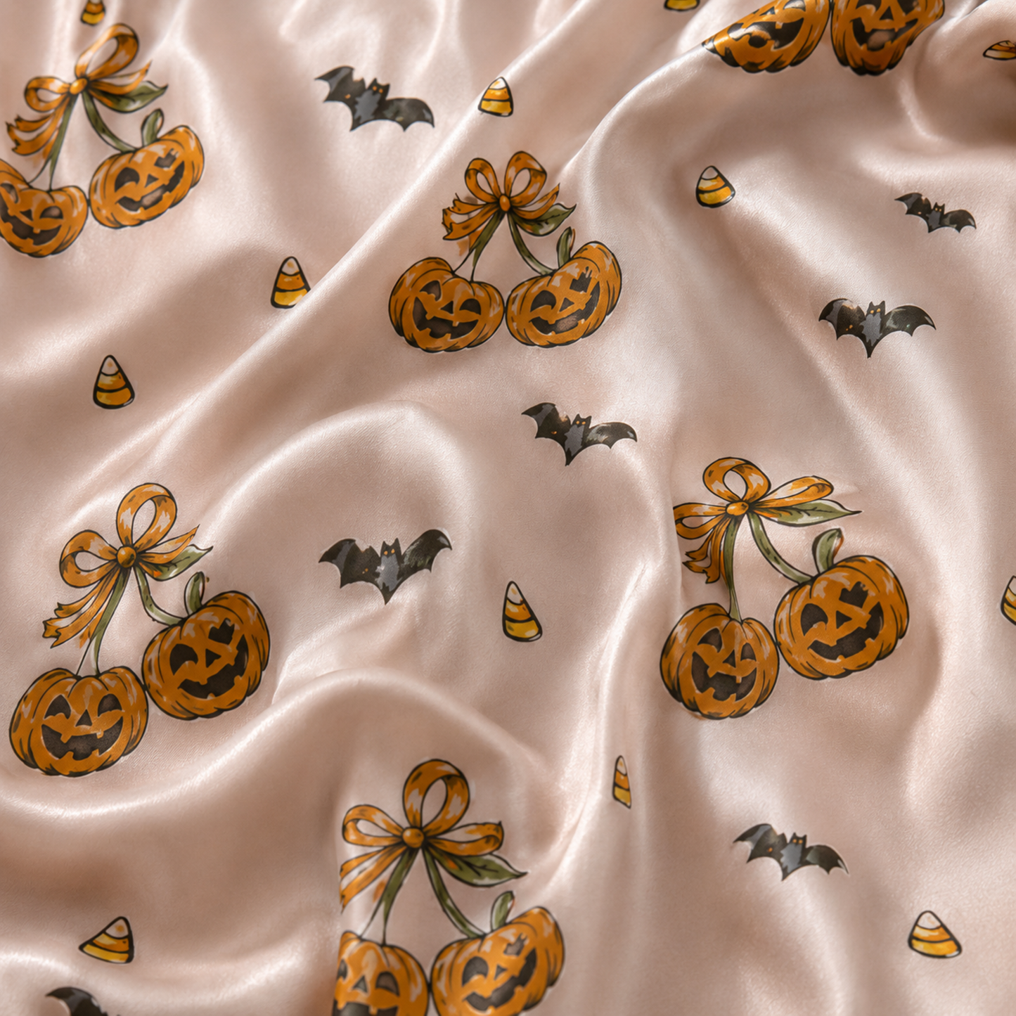 PJ-M261-Halloween Motif Pajama Set Featuring Soft Lightweight Fabric for Relaxing at Home