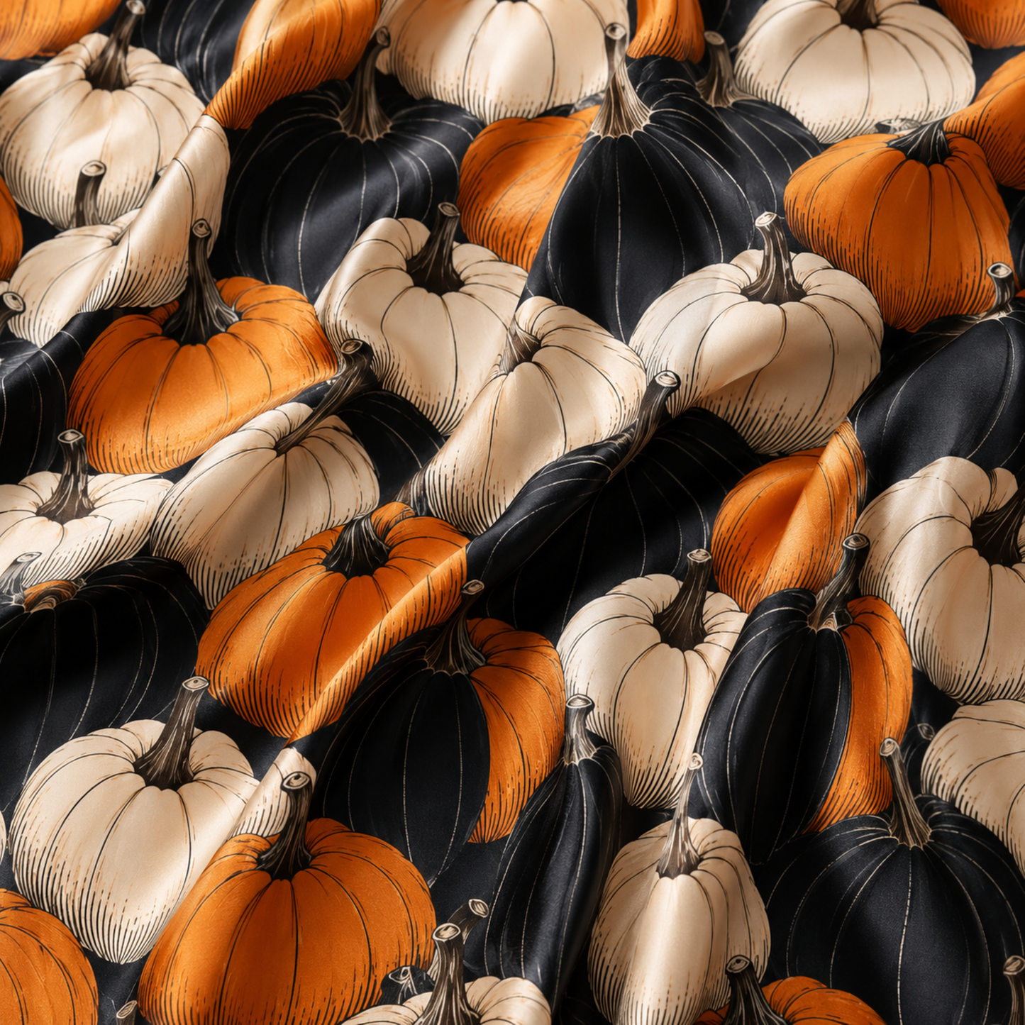 PJ-M302-Comfortable Halloween Themed Pajama Set Featuring Various Festive Seasonal Prints Perfect For Cozy Autumn Evening Lounging