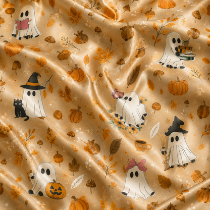 PJ-M369-Curated Seasonal Halloween Graphic Pajama Set Designed To Infuse Your Wardrobe With Artistic Flair